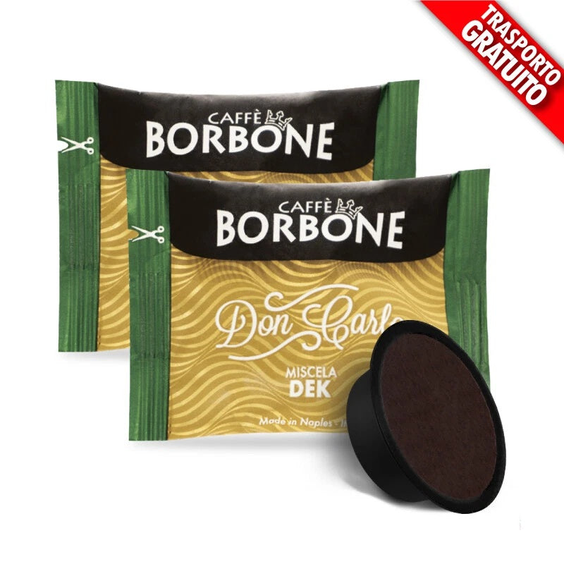 BORBONE CAPSULE DON CARLO MISCELA NERA DEK 300PZ