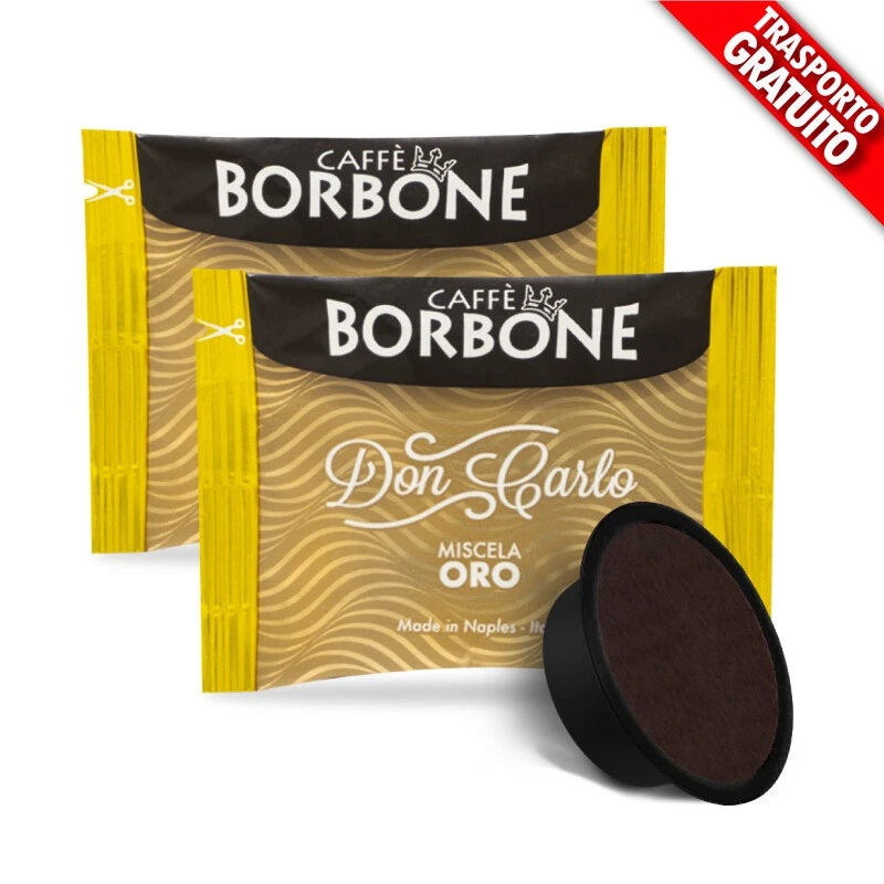 BORBONE CAPSULE DON CARLO MISCELA NERA ORO 300PZ